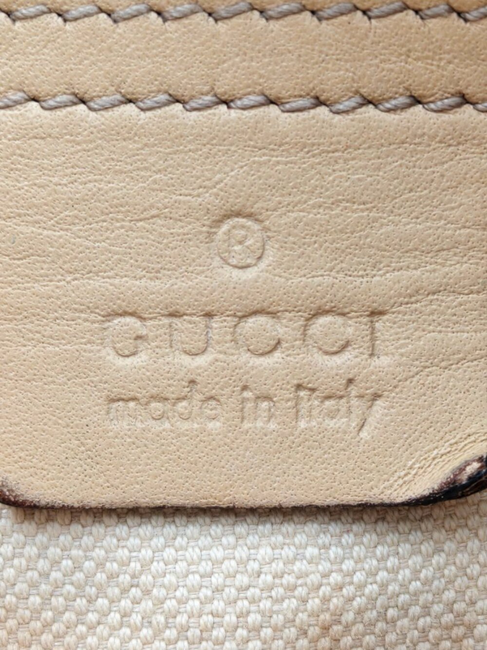 Gucci Guccissima Leather Hobo Shoulder Bag Beige Large Tote 282297 - Picture 13 of 15